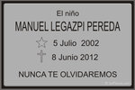 placa grabada cementerio CEM227