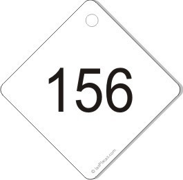 placa numeraciones NM032